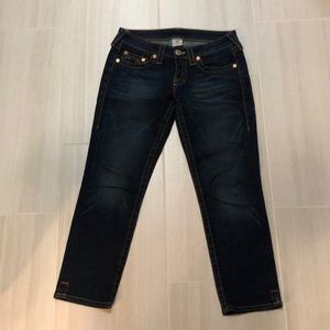 True Religion cropped jeans - size 27